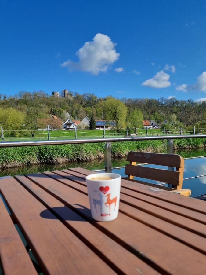 Ferienhaus Diemelaue Mit Klimaanlage Bad Karlshafen Zewnętrze zdjęcie